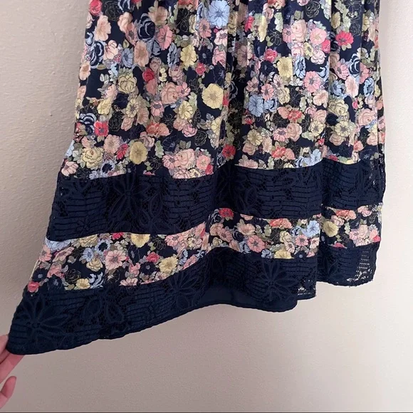 LC Lauren Conrad Fit & Flare Floral Lace Dress - Picture 7 of 13